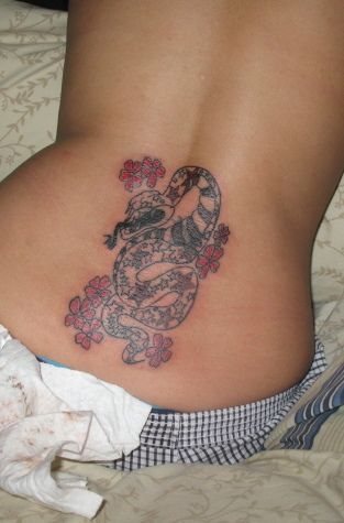 tatuaggio serpente 1087