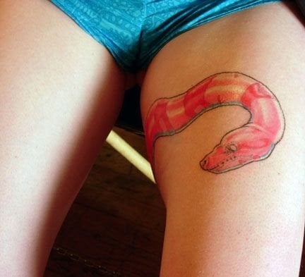 tatuaggio serpente 1100