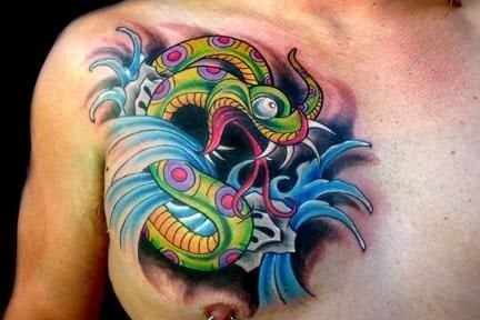 tatuaggio serpente 1107