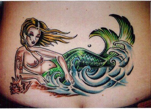 tatuaggio sirena 1045