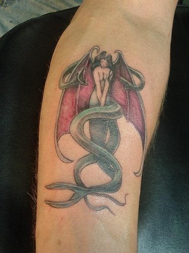 tatuaggio sirena 1066