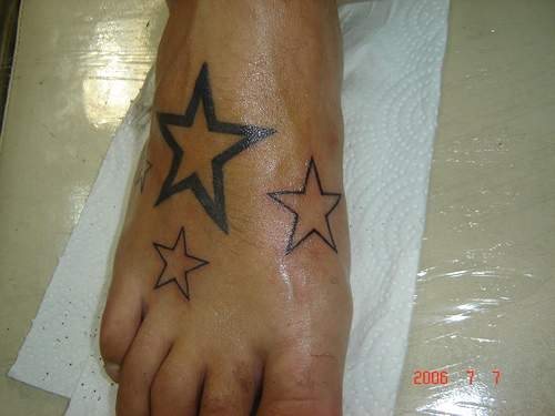 tatuaje estrella 1005