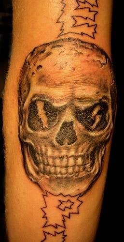 tatuaggio teschio 567