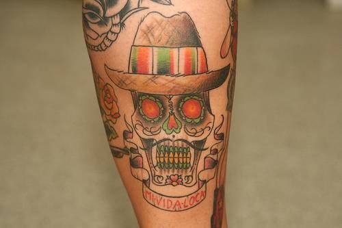 tatuaggio teschio 571