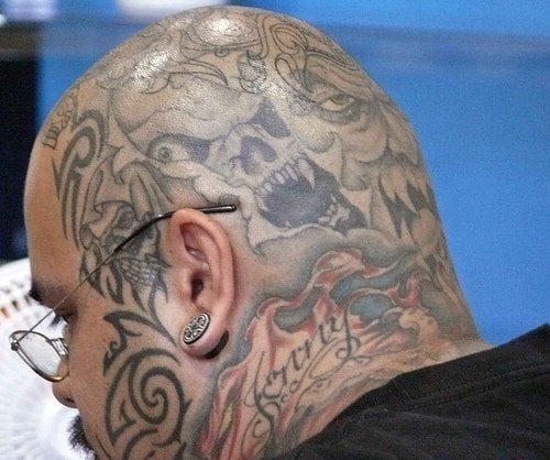 tatuaggio testa 552