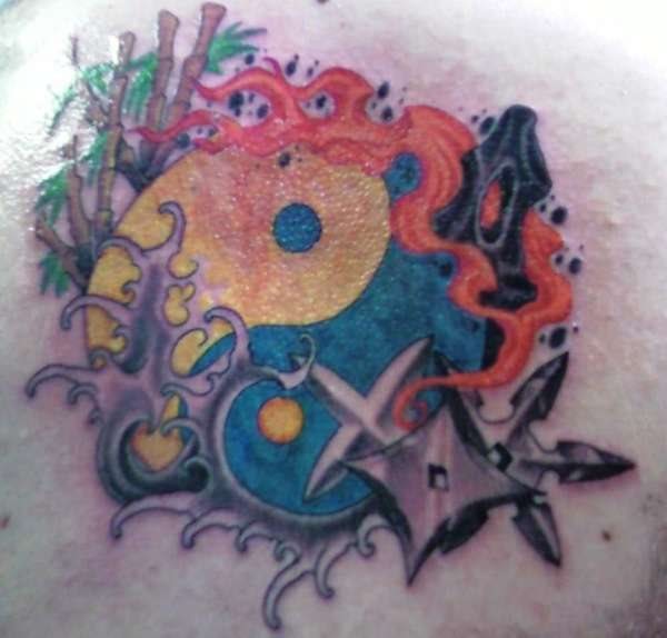 tatuaggio yin yang 1002