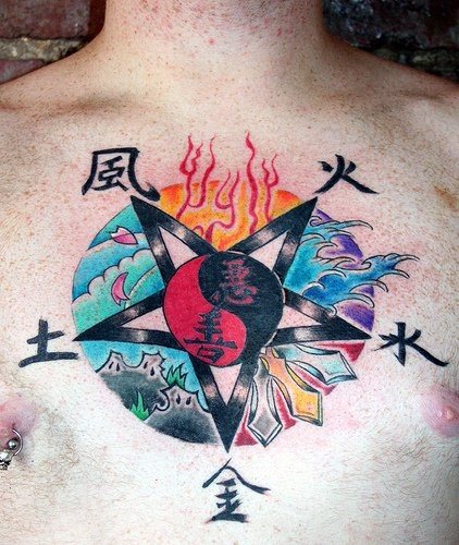 tatuaggio yin yang 1012