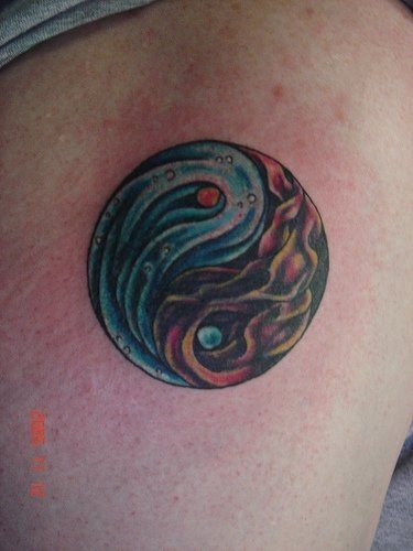 tatuaggio yin yang 1026
