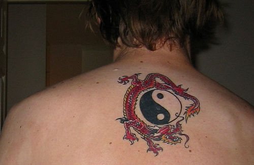 tatuaggio yin yang 1046