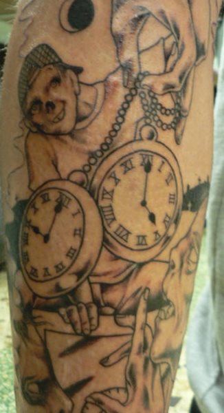 tatuaggio zombie 1090