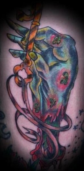 tatuaggio zombie 1100