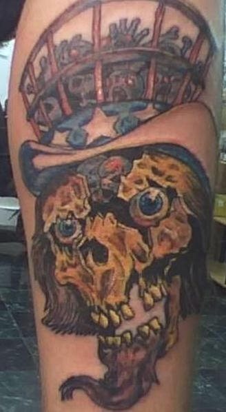 tatuaggio zombie 1010
