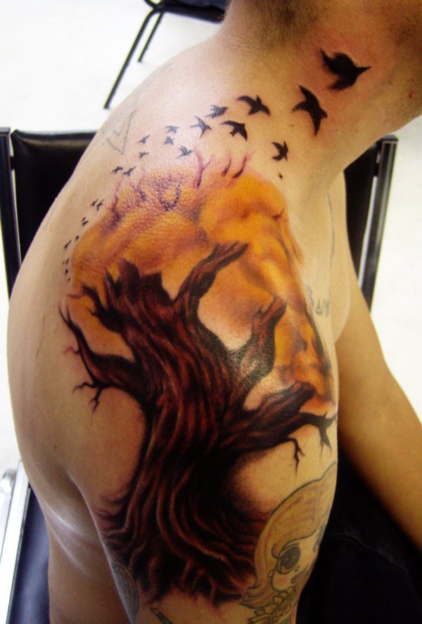 tatuaggio albero 08