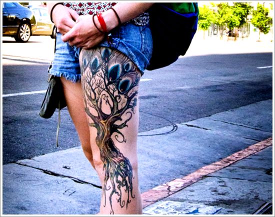 tatuaggio albero 26
