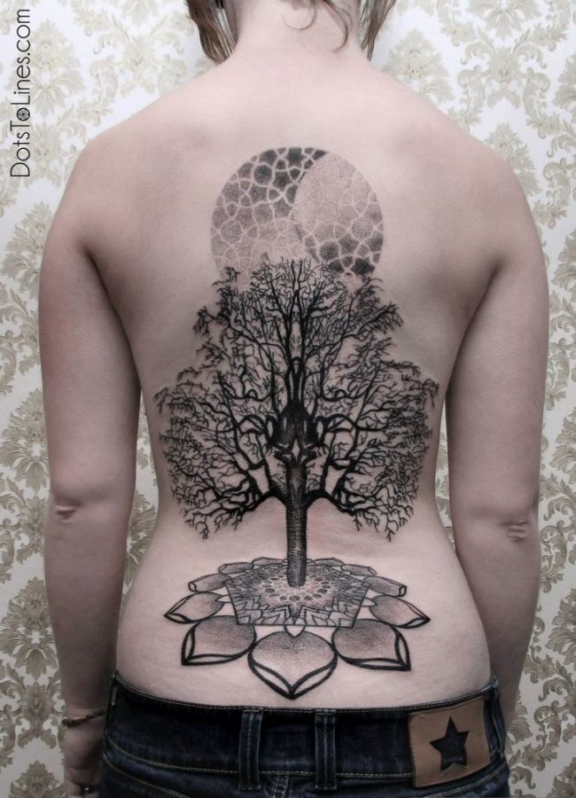 tatuaggio albero 30