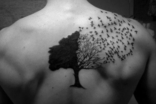 tatuaggio albero 56