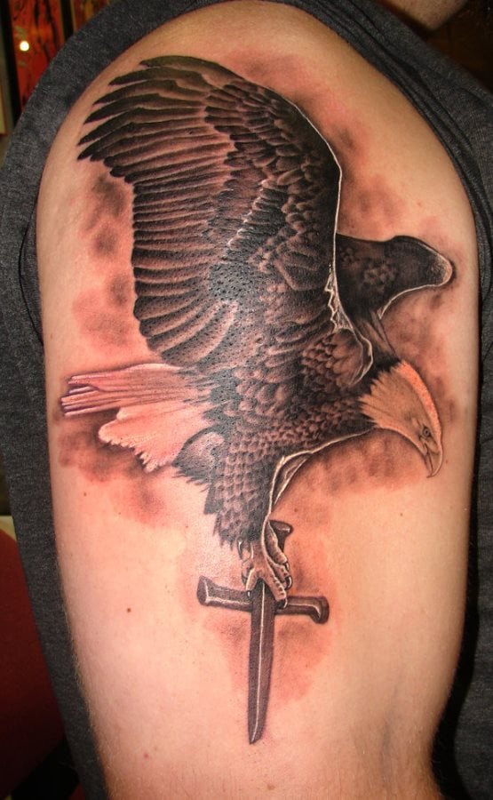 tatuaggio aquila 18