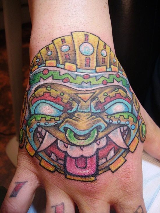 tatuaggio azteco 17