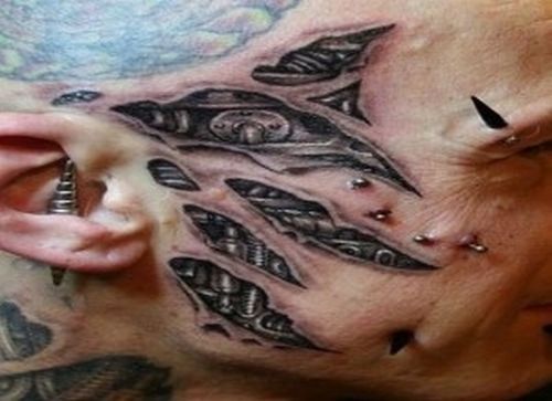 tatuaggio biomeccanico 14