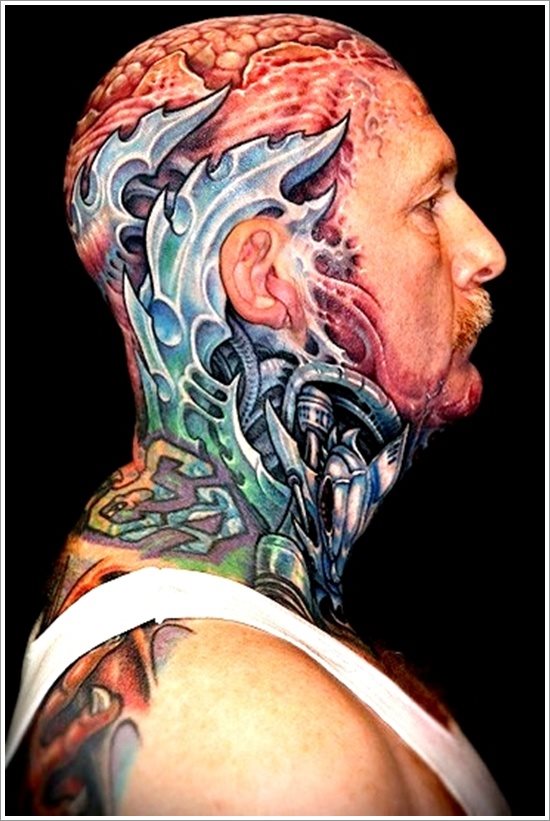 tatuaggio biomeccanico 36