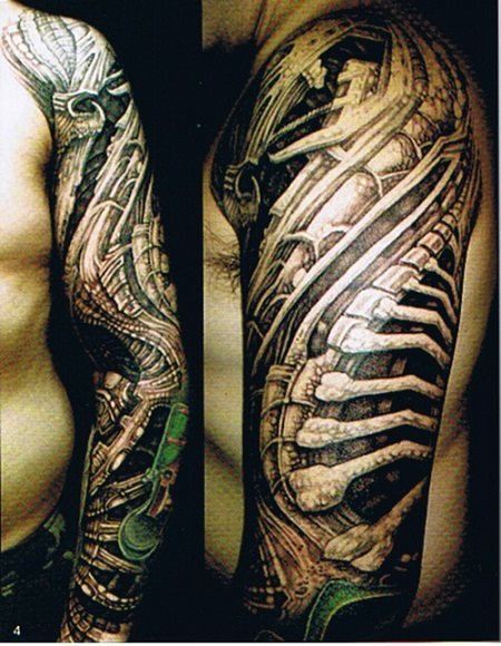 tatuaggio biomeccanico 49