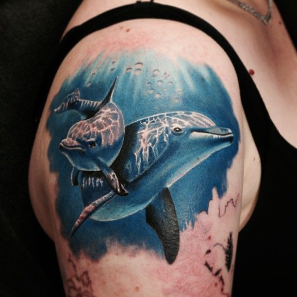 tatuaggio delfino 09