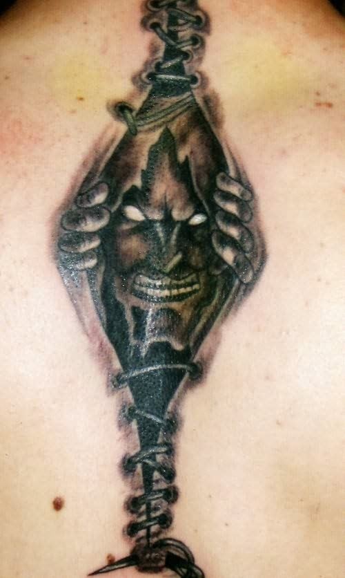 tatuaggio demone 19