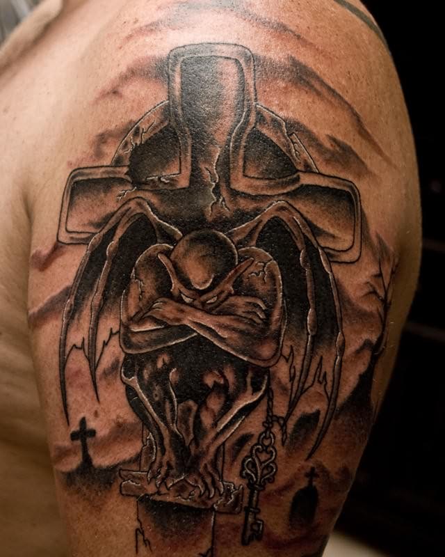 tatuaggio demone 23