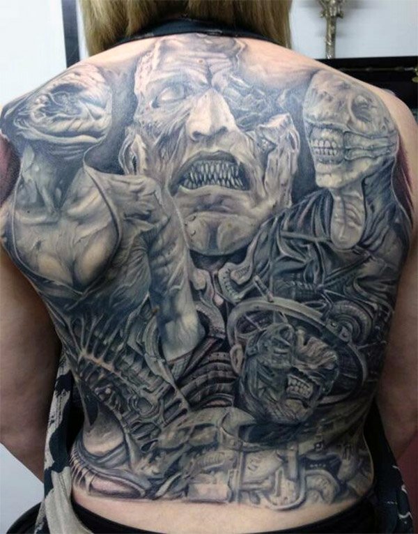 tatuaggio demone 36