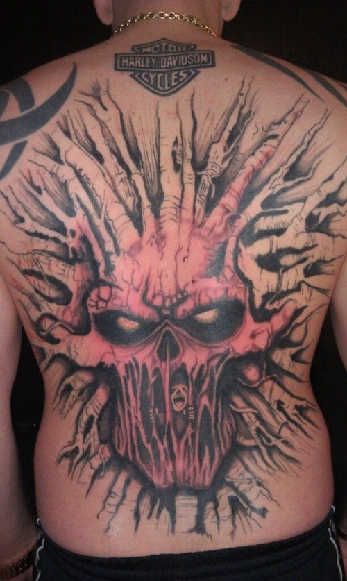 tatuaggio demone 38