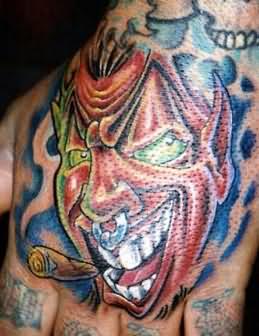 tatuaggio demone 50