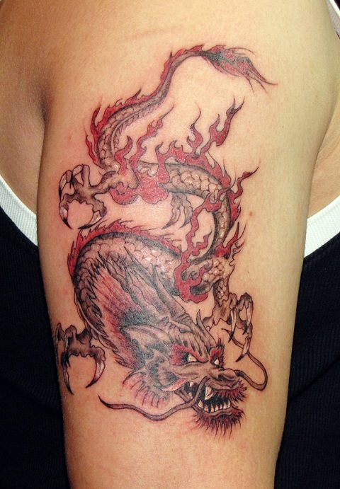tatuaggio drago 07