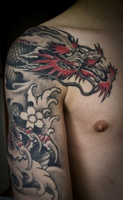 tatuaggio drago 10