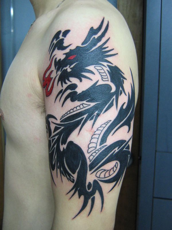 tatuaggio drago 16