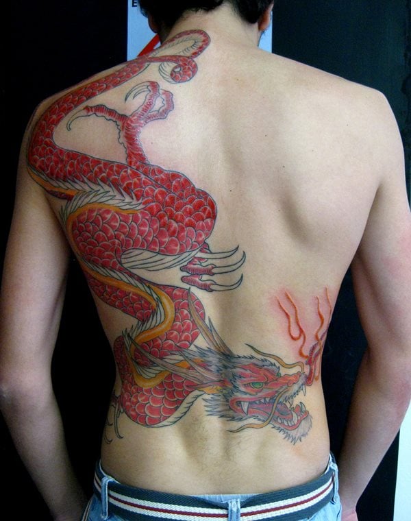 tatuaggio drago 21