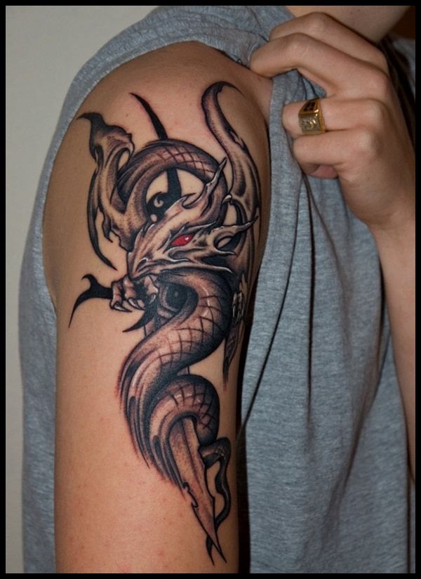 tatuaggio drago 30