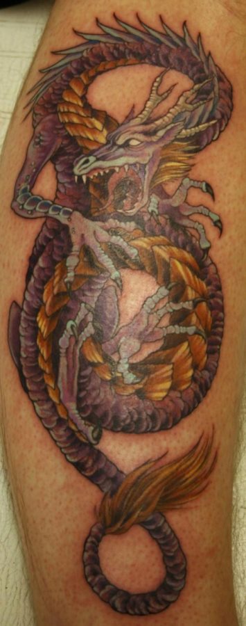 tatuaggio drago 33