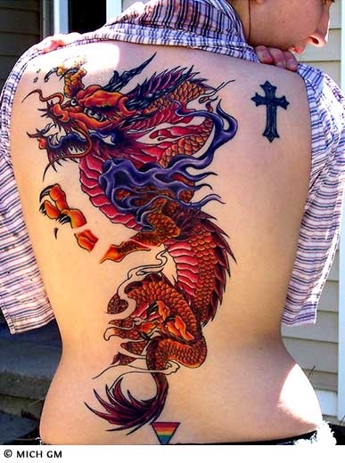 tatuaggio drago 40