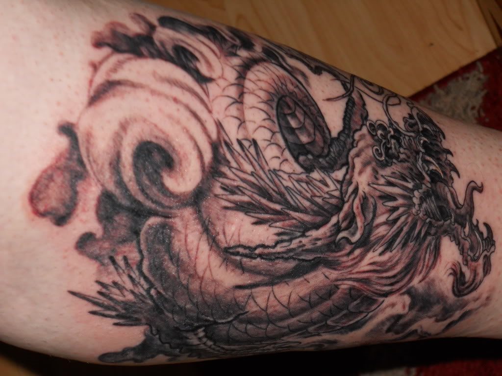 tatuaggio drago 41