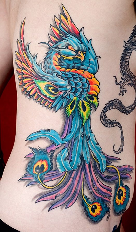 tatuaggio fenice 06