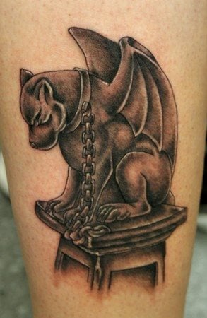 tatuaggio gargoyle 04