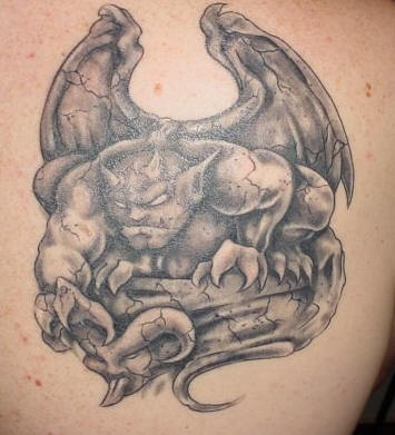 tatuaggio gargoyle 15