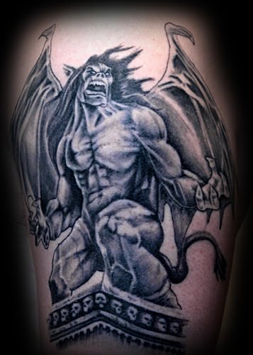 tatuaggio gargoyle 16