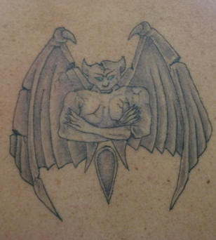 tatuaggio gargoyle 19