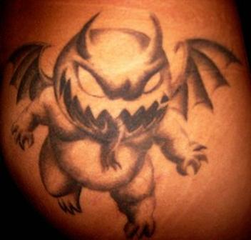 tatuaggio gargoyle 22