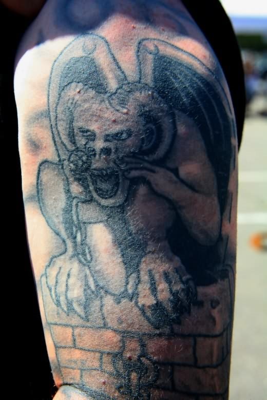 tatuaggio gargoyle 26