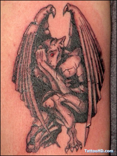 tatuaggio gargoyle 27