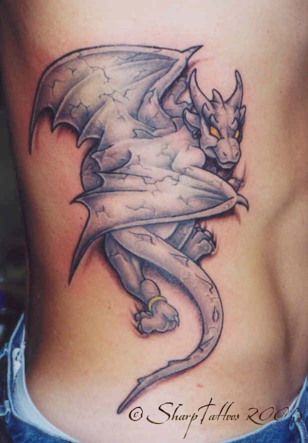 tatuaggio gargoyle 29