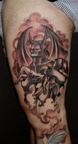 tatuaggio gargoyle 32