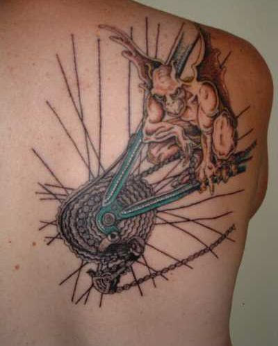 tatuaggio gargoyle 34